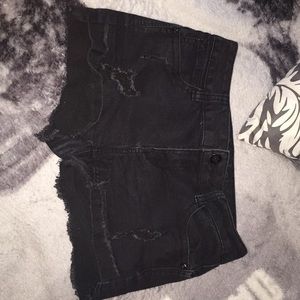 Black shorts